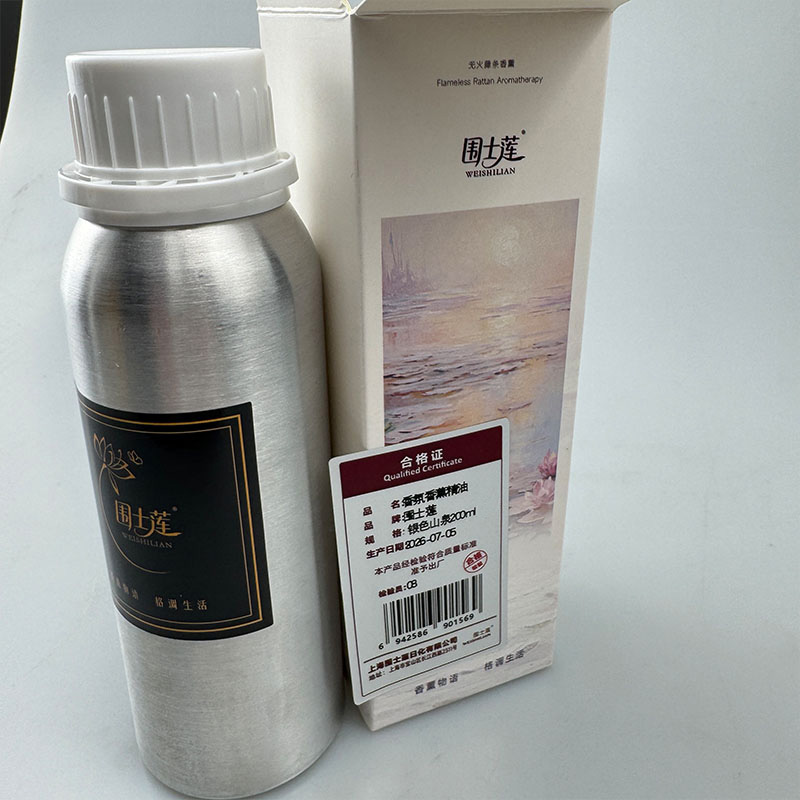 围士莲 香氛香薰精油 银色山泉200ml 瓶高清大图