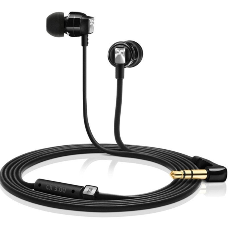 森海塞尔(Sennheiser)CX3.00 重低音入耳式HiFi耳机 黑色