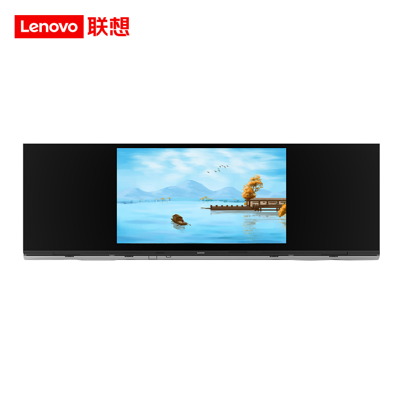 联想(Lenovo)智慧黑板一体机 M1 98英寸4K高清智慧黑板三拼/OPS电脑:I5+8G+256/配实物展示台/整机三年保修