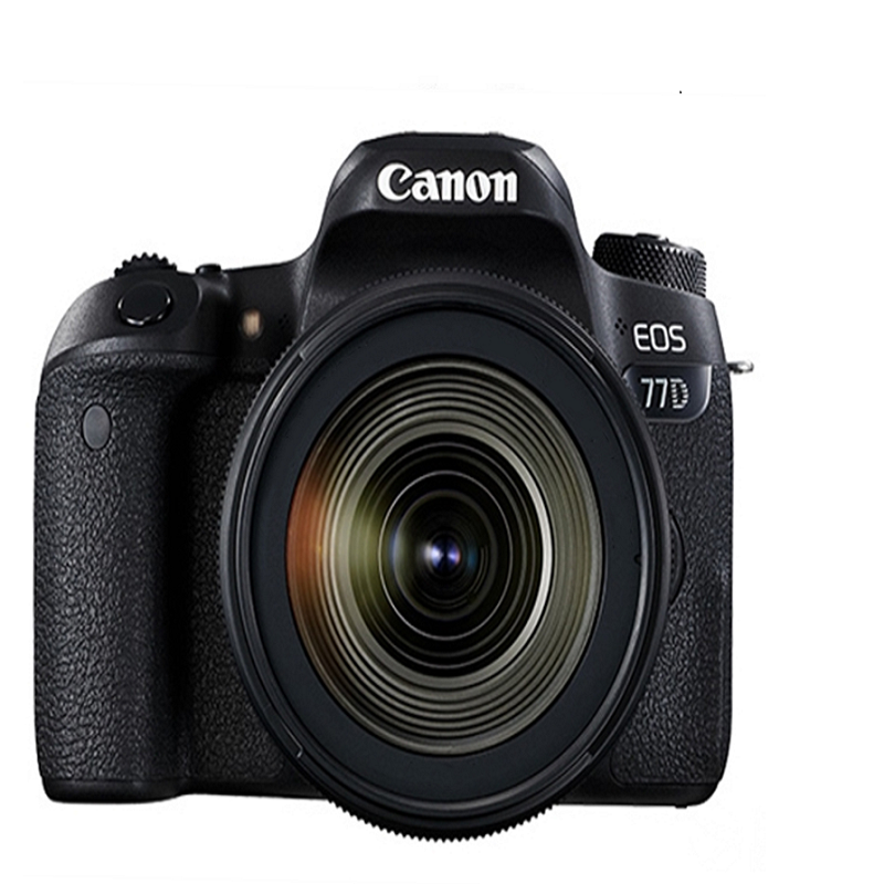 佳能 EOS77D 含EF-S18-135mm IS USM镜头数码单反相机套机 黑色