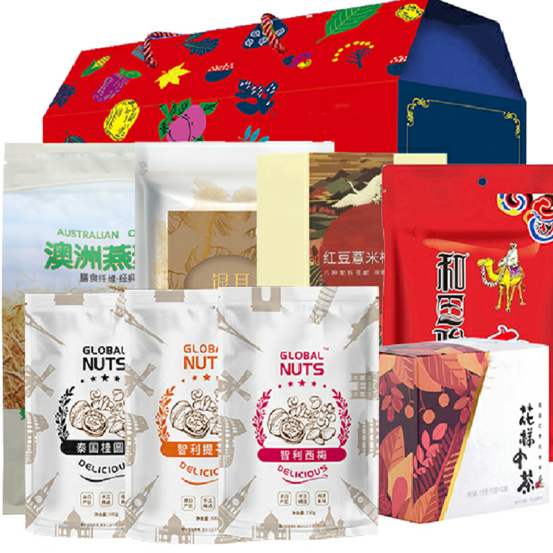 中粮孟蕾大礼盒 中秋大礼盒 中秋干货礼盒 健康礼盒 1991g大礼盒