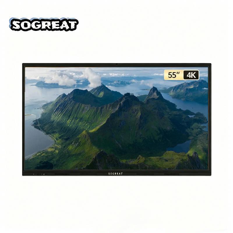 SOGREAT 55英寸信创教学会议一体机SGE55P8(兆芯16G+256G)台高清大图
