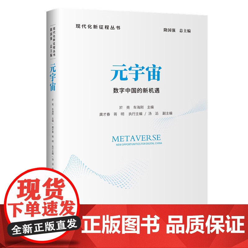 元宇宙 数字中国的新机遇 现代化新征程丛书 中国发展出版社高清大图