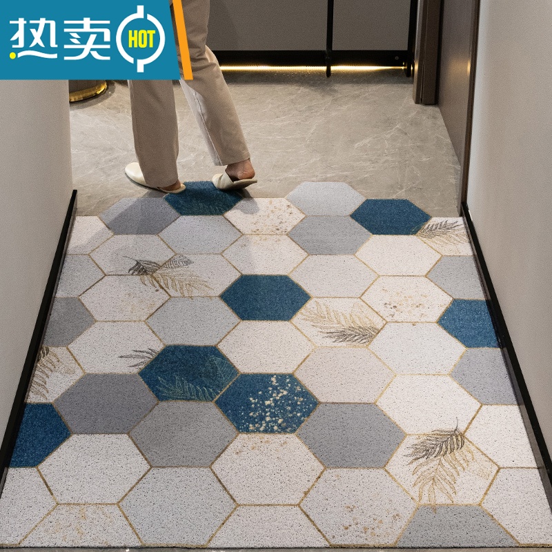 XIANCAI入户地垫可裁剪丝圈门垫进门耐磨防滑脚垫家用户外垫子大门口地毯高清大图