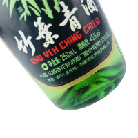 融汇老酒 山西汾酒杏花村 45度竹叶青酒 250mlx24瓶 (2009年)