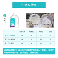 anzeel安洁季铵盐消毒水衣物杀除菌液家用地板宠物去味2瓶装