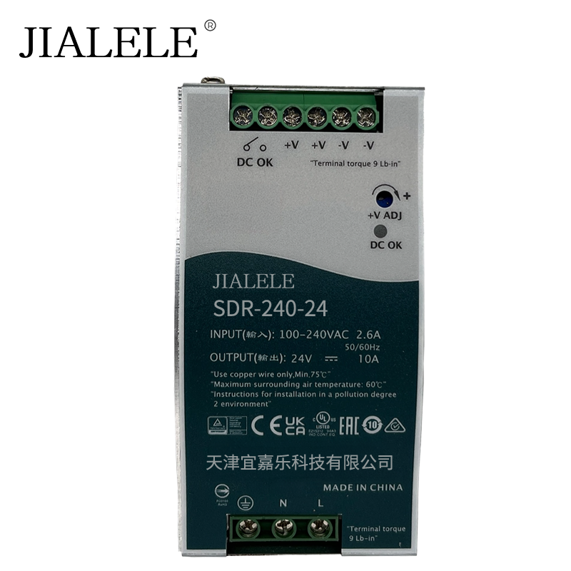 JIALELE 电源 SDR-240-24 块高清大图