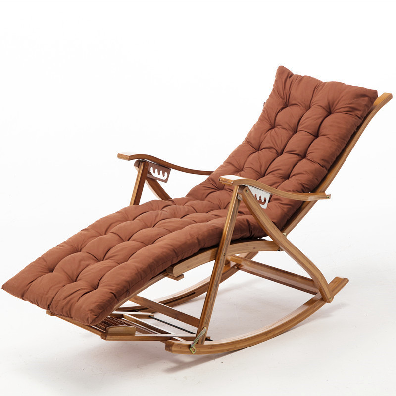 寻木匠折叠竹躺椅摇摇椅阳台家用休闲懒人凉椅午休老人竹子逍遥靠背