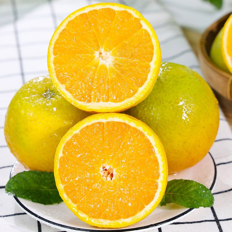 冠町 湖北脐橙秭归夏橙 新鲜水果 带箱9斤大果报价_参数_图片_视频_怎