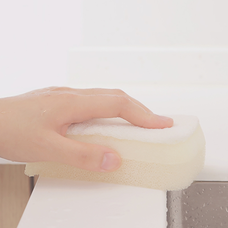 全格免钉免打孔强力粘钩挂钩企业 三层魔力海绵刷3只装HC040101高清大图