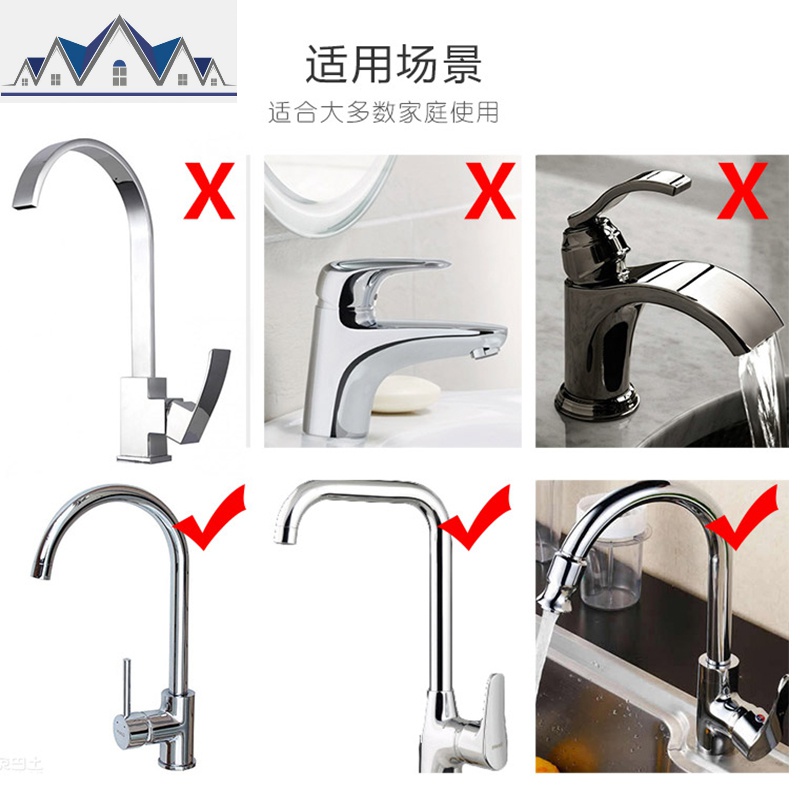 厨房水龙头置物架不锈钢夹式塑料可旋转洗手池海绵沥水篮收纳挂件 三维工匠高清大图