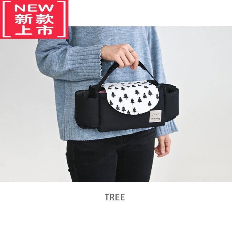可莉允韩版新款尿布包婴儿推车挂包宝宝奶瓶水杯尿布储物妈咪收纳包挂袋图片