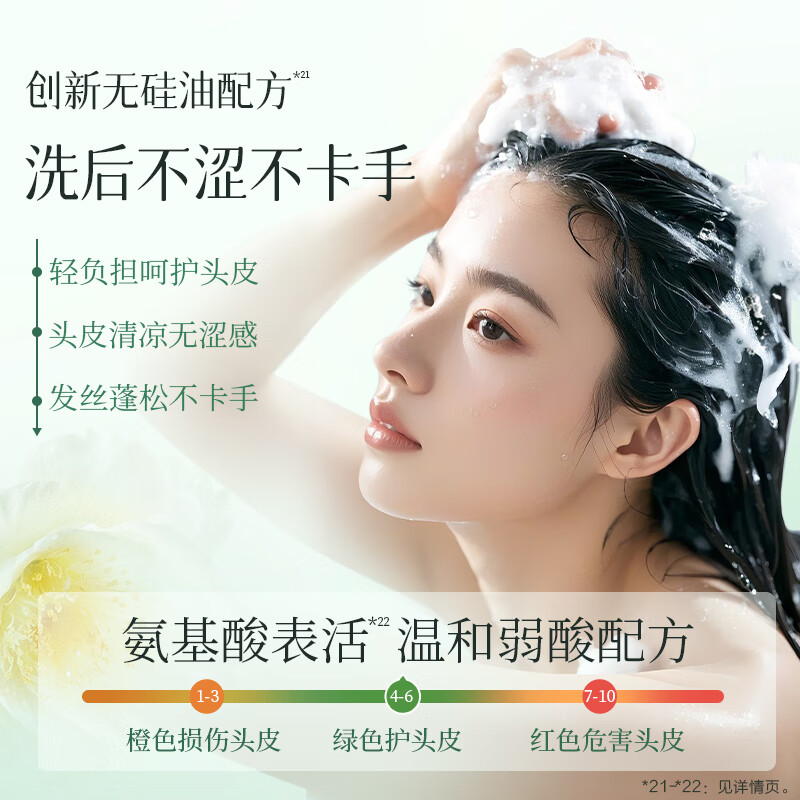 阿道夫(ADOLPH) 茶麸护理专研洗发水男士女士洗发膏祛屑洗发露洗护套装 祛屑止痒洗发水350ml高清大图