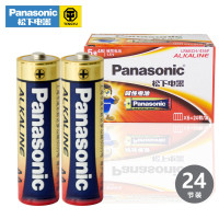 松下(Panasonic)碱性5号干电池 适用于遥控器玩具话筒挂钟录音笔鼠标键盘 LR6BCH/4S6 24粒装