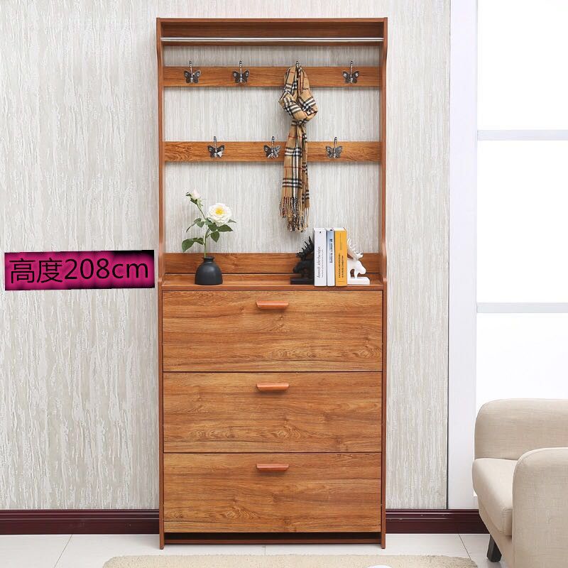 肃音鞋柜tbcmbw670420 超薄鞋柜进鞋柜简约现代免漆白色翻斗玄关鞋厨厅柜鞋架17cm定制柚木色分体带挂衣架长70 宽17 高107 价格图片品牌报价 苏宁易购云途家装建材专营店