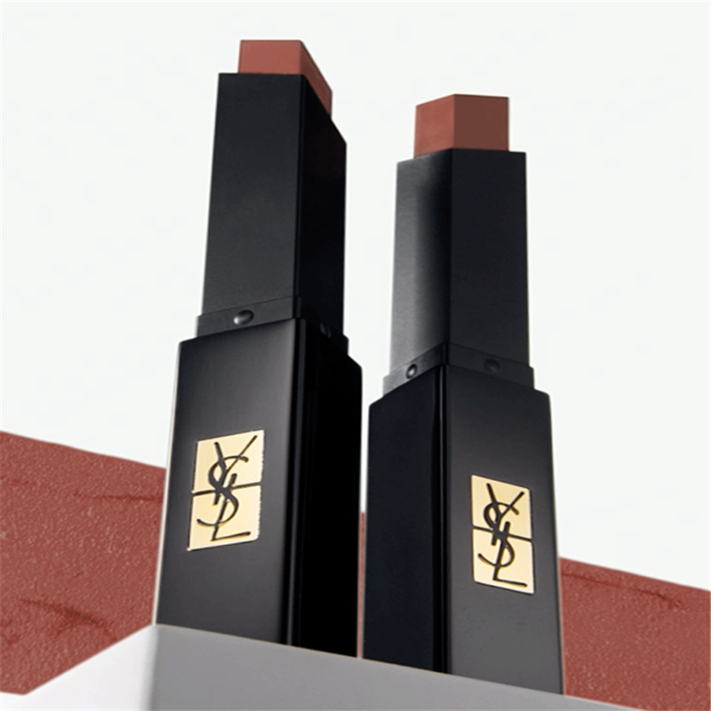 圣罗兰YSL 小黑条口红 豆沙302 2g 裸感哑光持久高清大图