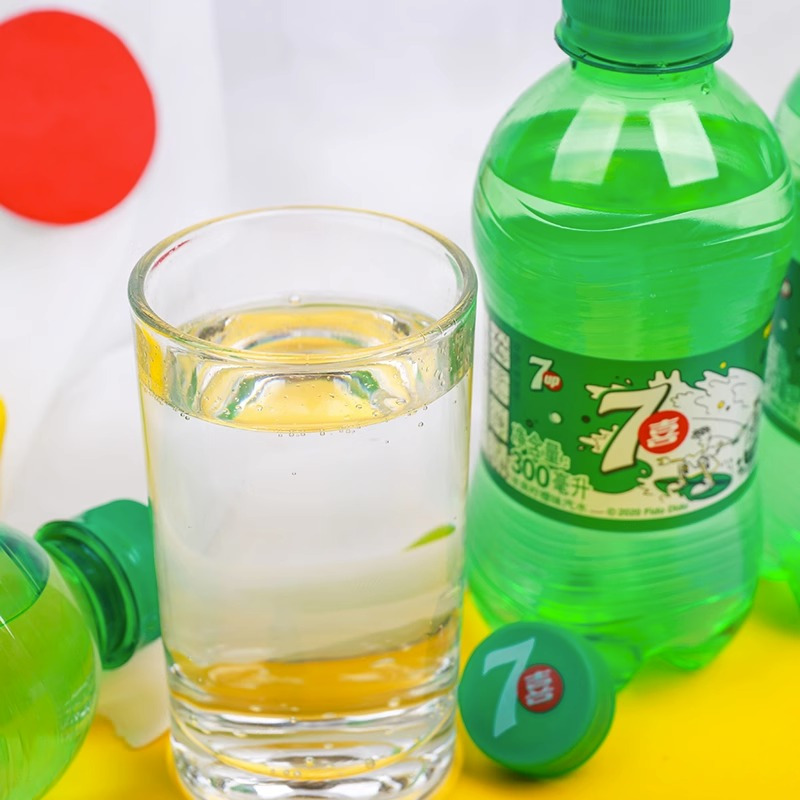 百事可乐300ml*6瓶整箱七喜夏日饮品小瓶碳酸饮料批发