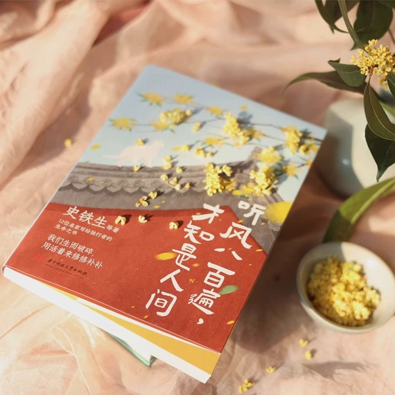 [全2册]慢慢来 好戏都在烟火里+听风八百遍 才知是人间 [正版]听风八百遍 才知是人间 史铁生汪曾祺梁实秋丰子恺/沈从高清大图