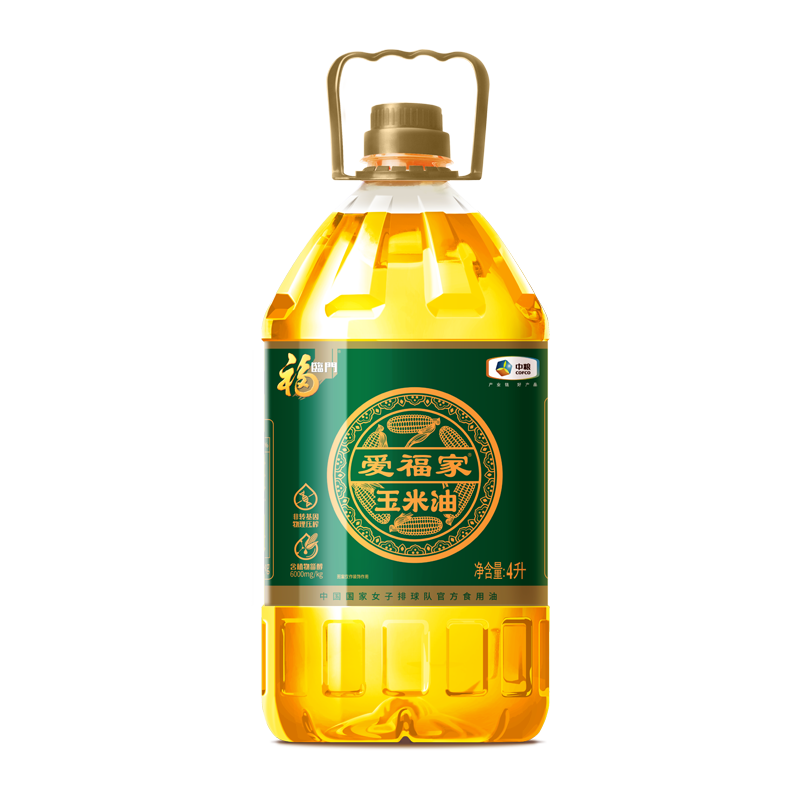 福临门 爱福家玉米油 4L高清大图