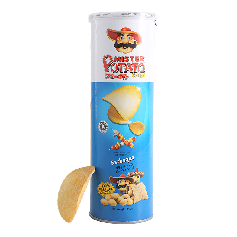 马来西亚 薯片先生 Mister Potato 烧烤味薯片100g