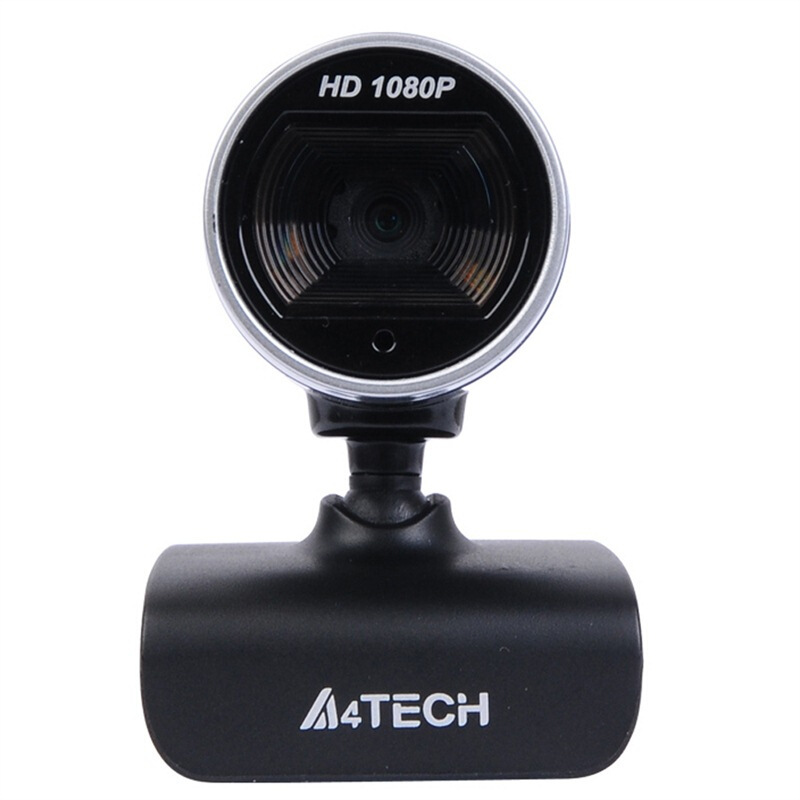 双飞燕(A4TECH)PK-910H 1080P全高清网络课程远程直播教育摄像头 高亮黑