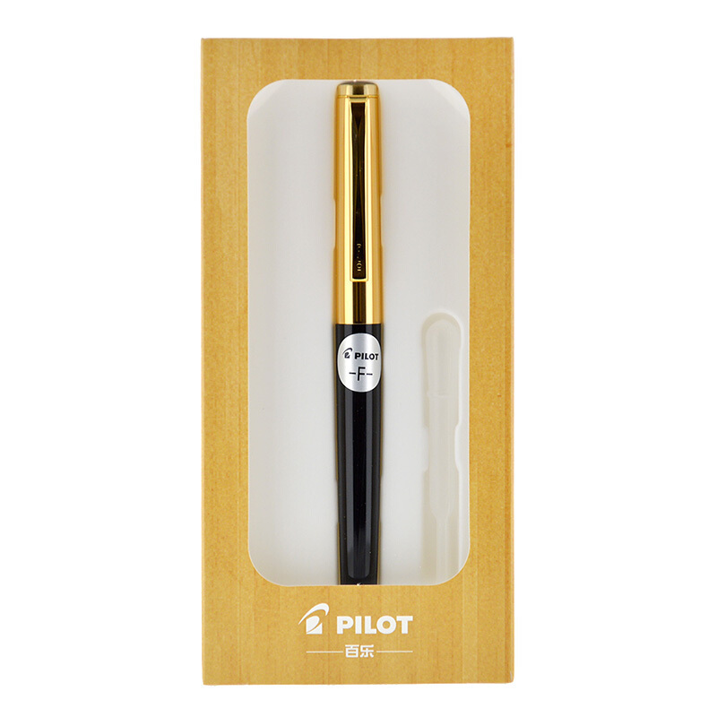 百乐 AMS17G3 灌墨式 22K F尖 包金盒装钢笔(一支装)