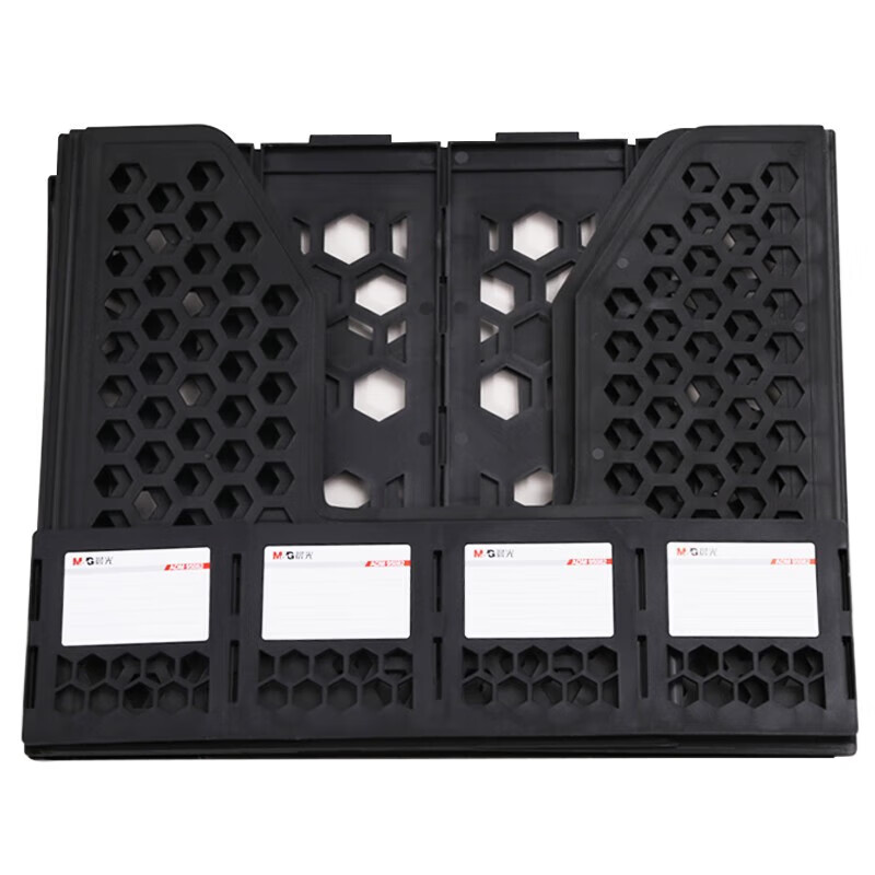 晨光文件框蜂窝形四联(黑色)ADM95082高清大图