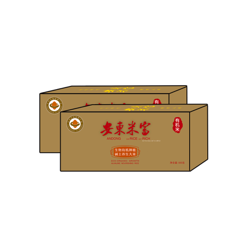安东米富 有机大米500g*4