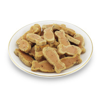 伊纳宝妙好猫零食烤鸡肉卷宠物猫咪磨牙零食冻干猫粮 鱼鲜汤味30g 8袋