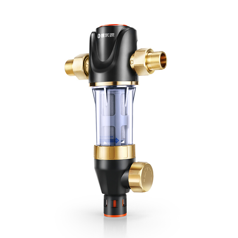 碧水源U813 净水器前置过滤器 压力表 全屋管道中央净水机 可反冲洗 长寿命