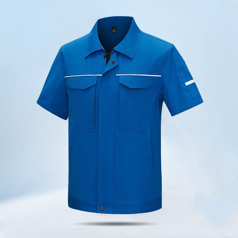 蒙企智品 短袖劳保服 套装HY1/套图片