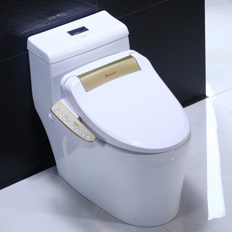 卫浴智能马桶自动即热清洗一体超漩式自洁电动智能坐便器波迷娜BOMINA高清大图
