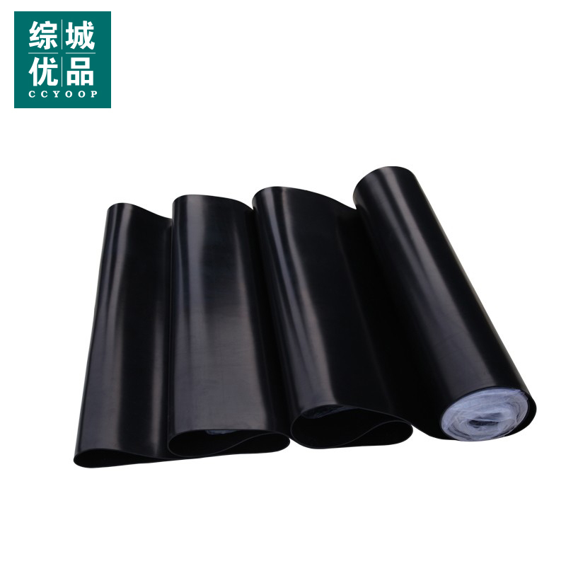 综城优品 CC-106A-3 绝缘胶板 黑色平面 3mm 1*1米 耐压5kV绝缘胶垫