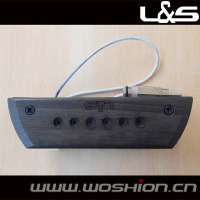 丽声EPII木吉他混音系统音孔拾音器民谣吉他指弹吉他拾音器免开孔 乐器配件