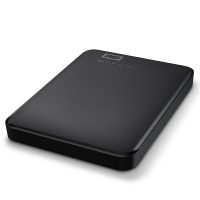 西部数据（WD） 西数 新元素系列 2.5英寸 USB3.0 移动硬盘 1TB（WDBUZG0010BBK）