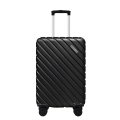 大洋洲·袋鼠 20英寸经典斜纹拉杆箱 DS-C320 黑色