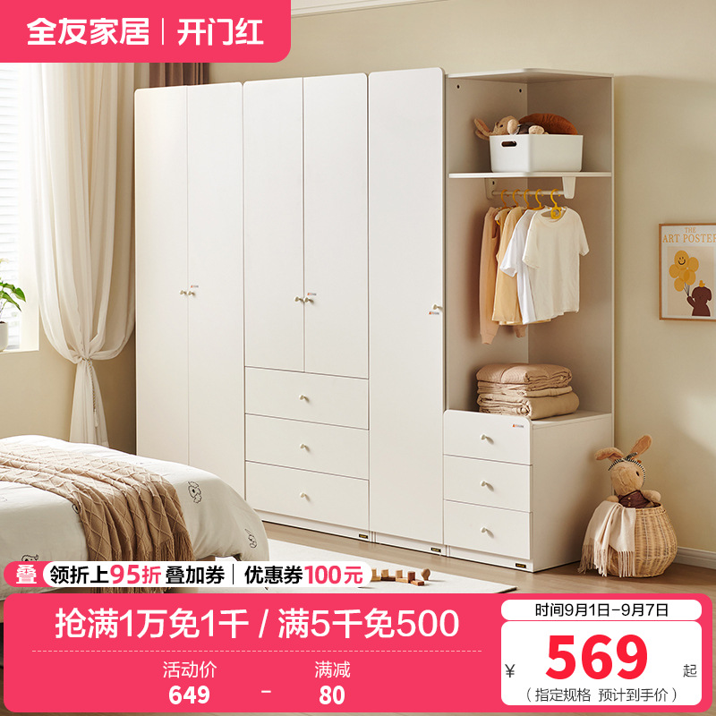 全友家居儿童衣柜660101高清大图