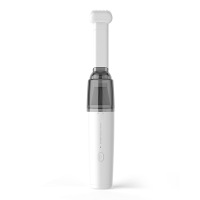 蓝朗 车载吸尘器车用无线大吸力家用小型手持吸尘机吸吹充电式迷你 白色-塑料滤网