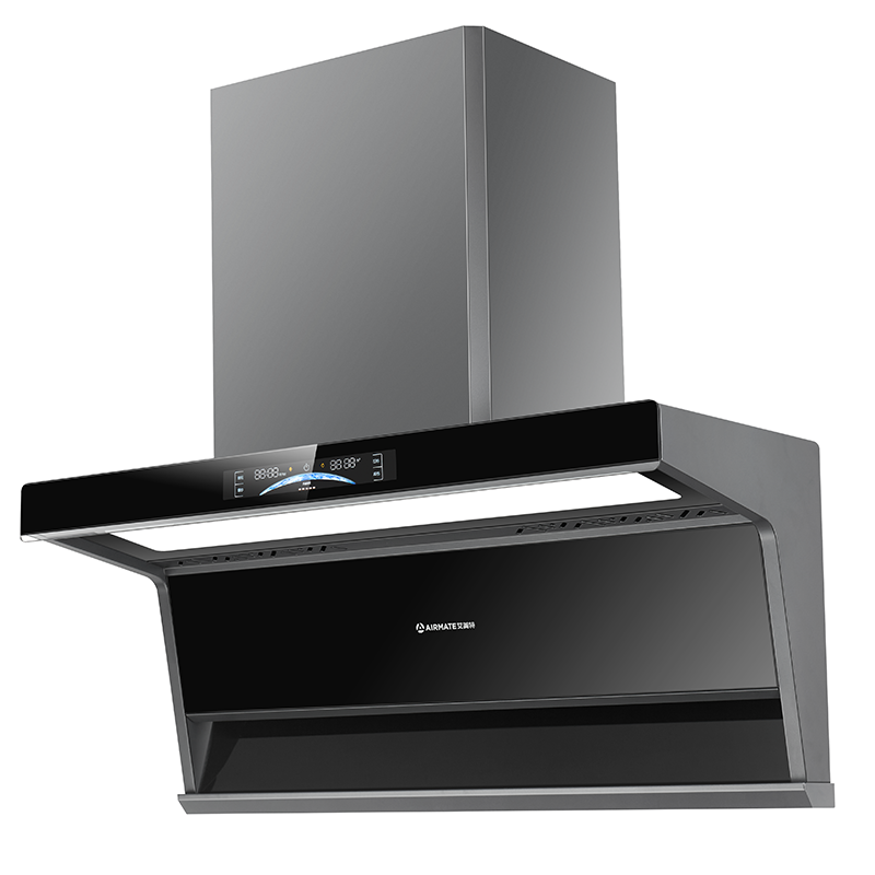 艾美特AirmateAY651LB顶侧双吸大吸力变频油烟机厨房家用油烟不过脸高清大图
