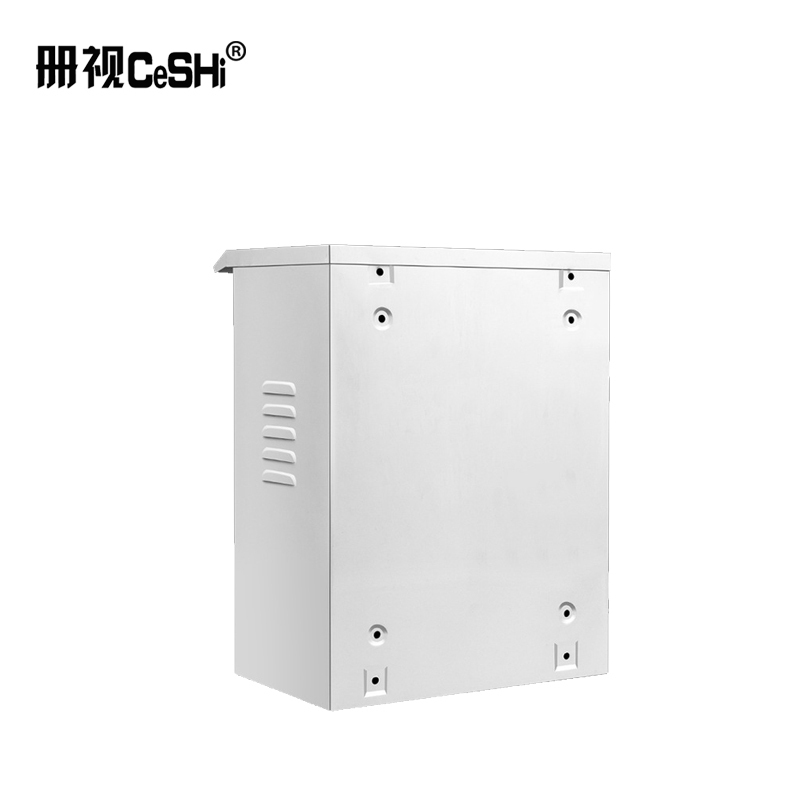 册视监控防水箱室外防雨安防工程电源光纤交换机网络空开电箱40*50*18cm个高清大图