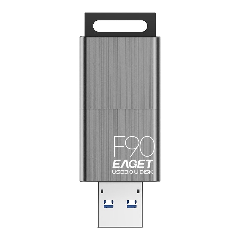 忆捷(Eaget)F90 商务金属U盘 简约时尚优盘 企业礼品U盘 32G[USB3.0接口]高清大图