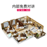 摩托罗拉(Motorola)CL101C数字无绳电话机 无线座机 子母机一拖一 办公家用 大屏幕 双清晰免提套装(白色)