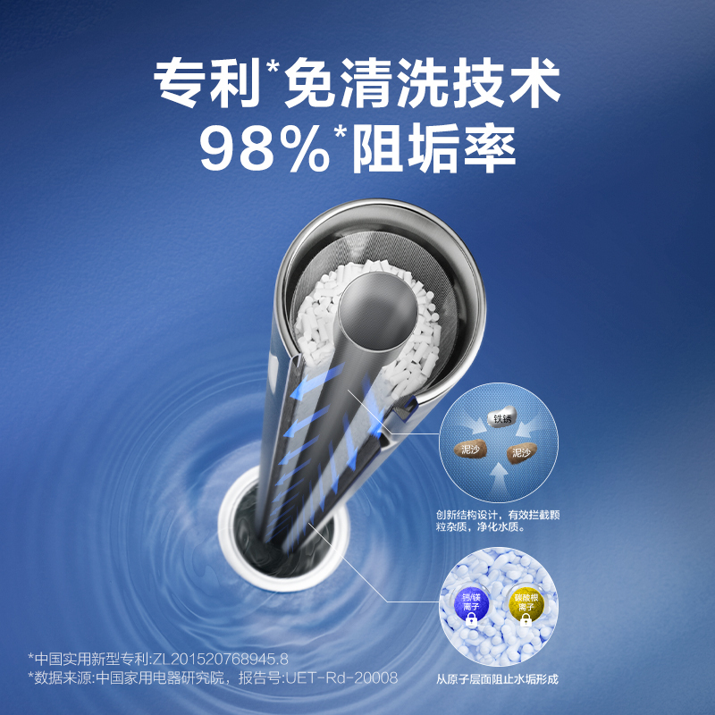 AO史密斯佳尼特60升纤薄双胆 电热水器CTE-60HT2M 家用10升 EWH-10B2 卫浴套餐