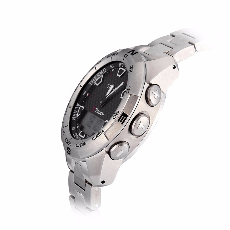 天梭（TISSOT）触屏系列多功能表智能触摸屏男士手表 T013.420.44.201.00
