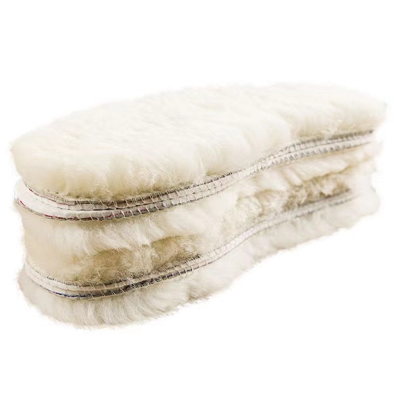 路安保鞋垫羊剪绒保暖透气双