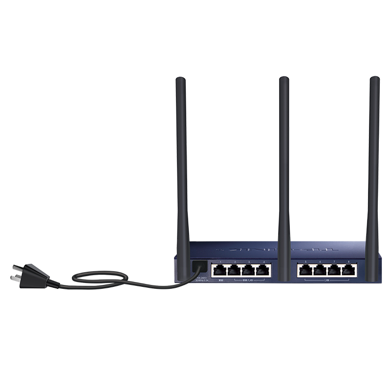 TP-LINK TL-WVR458 多wan口无线企业八口路由器 多种认证 AP管理