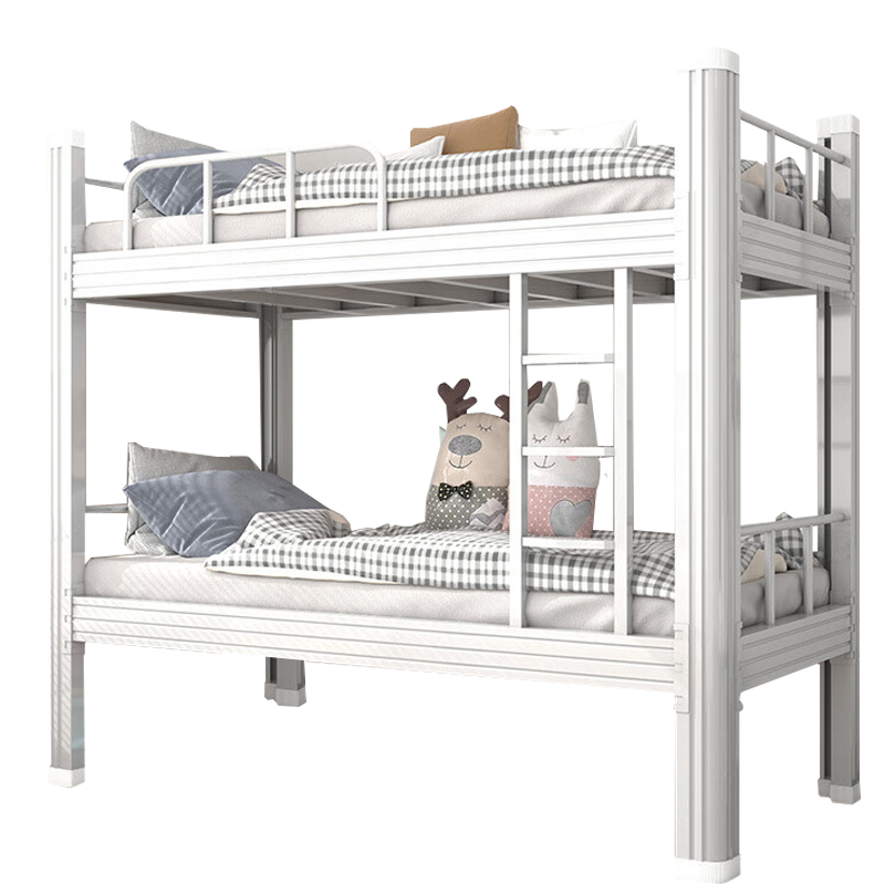 悦兴诚双层铁艺床+床垫 2000*1200*1800mm 组高清大图