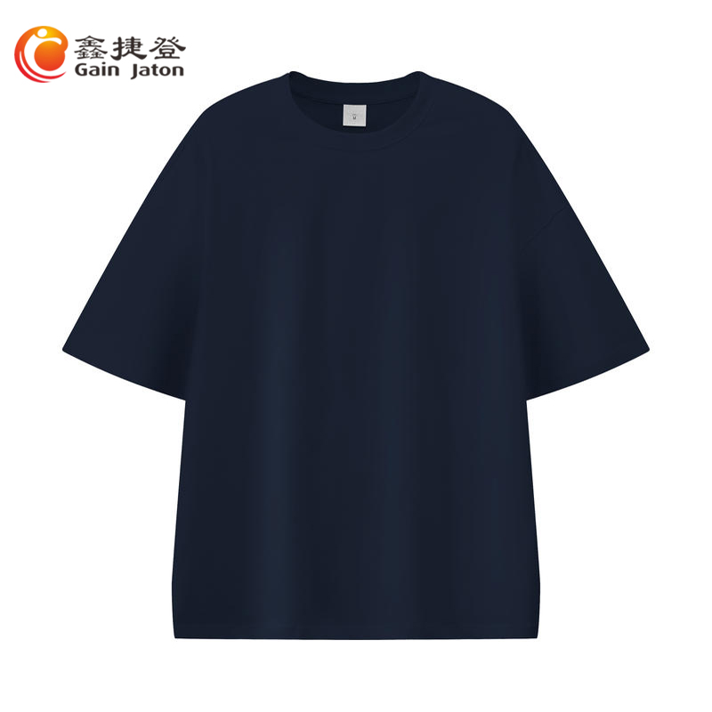 鑫捷登 男女同款330克落肩潮款短袖JM-FS11314高清大图