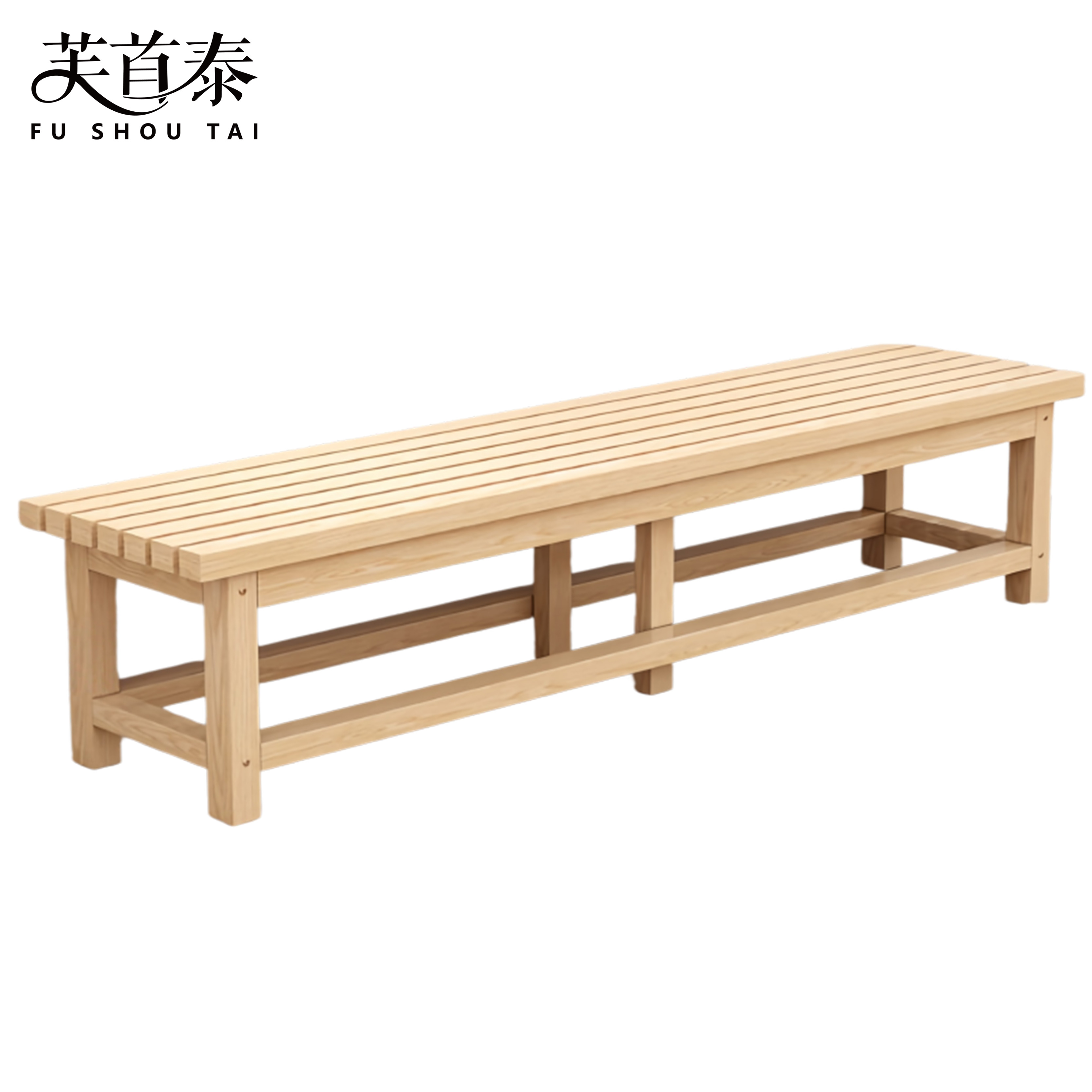 芙首泰单层休闲凳1800*400*400mm个高清大图