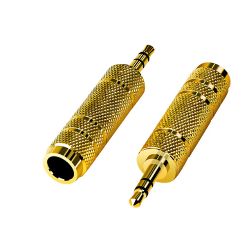 普天飞燕ptfy音频转换头35转65麦克风转换头单个装